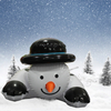 Inflatable Snowman Sledding Snow Tube winter party inflatable ski board for kids adults 