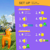Inflatable Sprinkler Dinosaur for Kids Sprinkler for Lawn and Swimming Pool Water Sprinkler for Toddler Outdoor Backyard