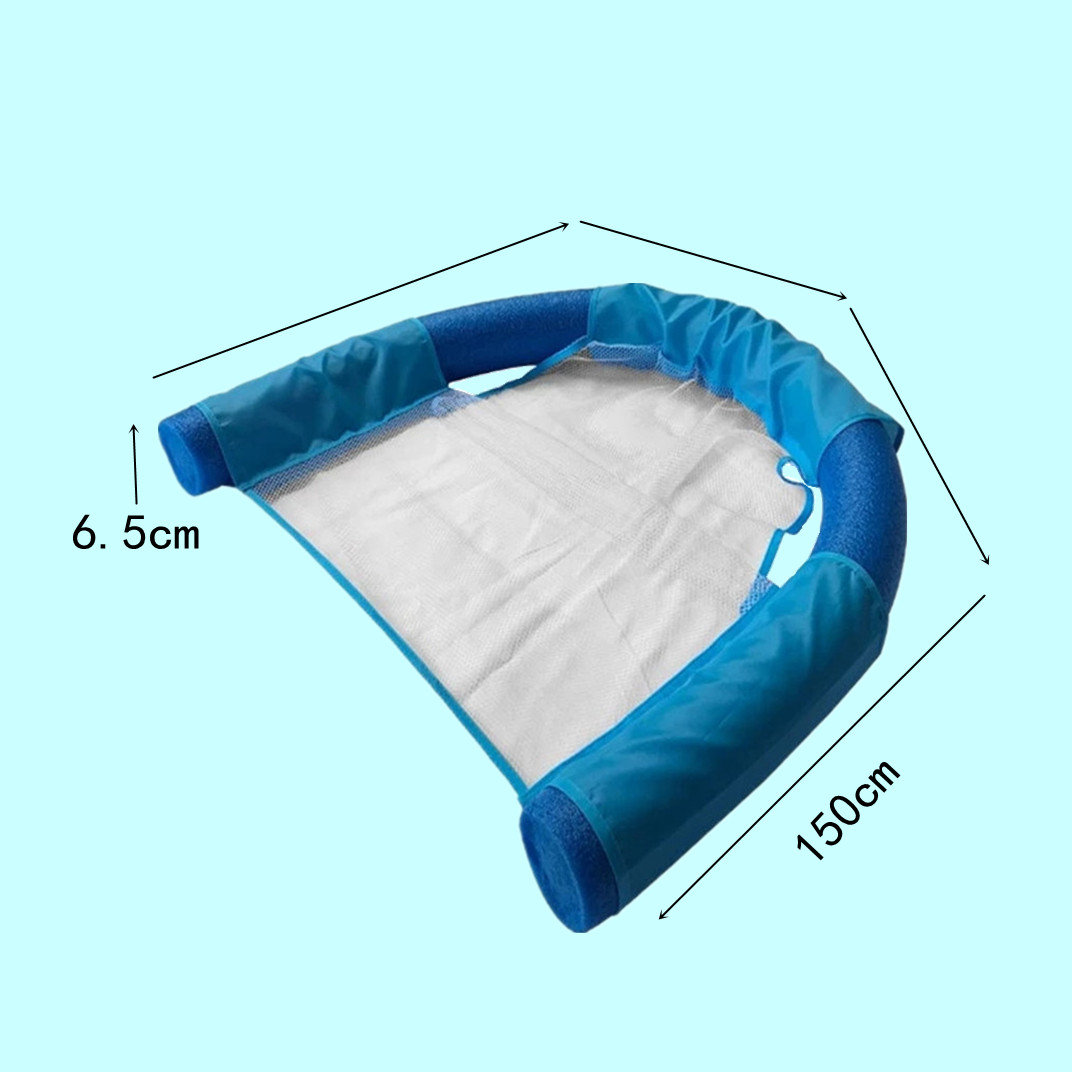 Water Floating Hammock Inflatable Lounge Chair Swimming Pool Lounge Pool Suspended Chair 