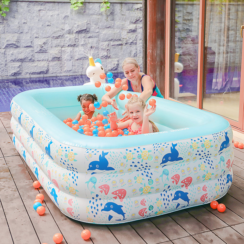 Inflatable Pool 2.4 Meter New Design Inflatable Swimming Pool Outdoor Ball Pools For Kids 