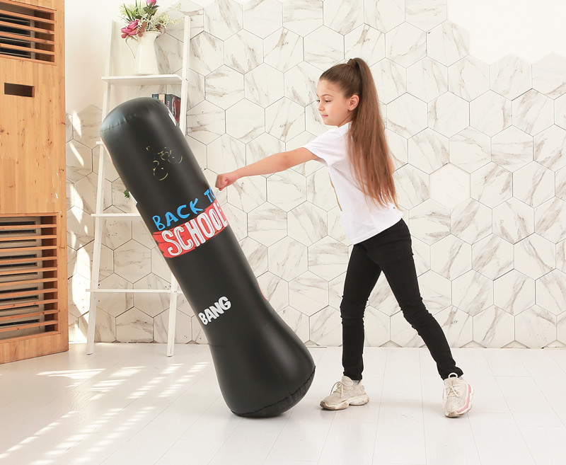 Factory Sales of Toys Tumbler Thickened Fitness Sandbag Sandbag Anger Relief Toys 120 Cm Inflatable Boxing Column for Children