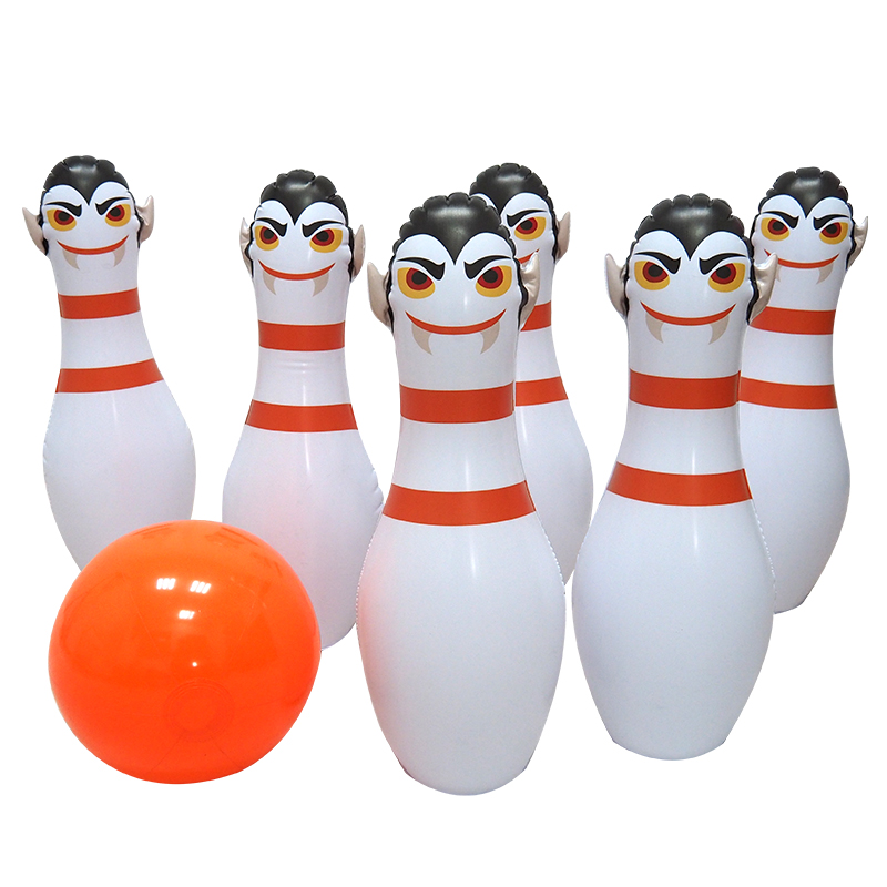 Inflatable Halloween Vampire Bowling Game 