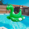 Inflatable Pool Float for Kids and Adults - Kids Sprinklers Pool Toys Ride-on Dinosaur Splash Pool Raft with 2 Handles