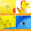 The dinosaur Inflatable Pool Children's Rest Pool Backyard Garden Summer Outdoor Easy Pool