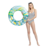 Inflatable Pool Floats with Glitters 32.5" swim ring for Swimming Pool Kids Adults Beach Outdoor Party Supplies