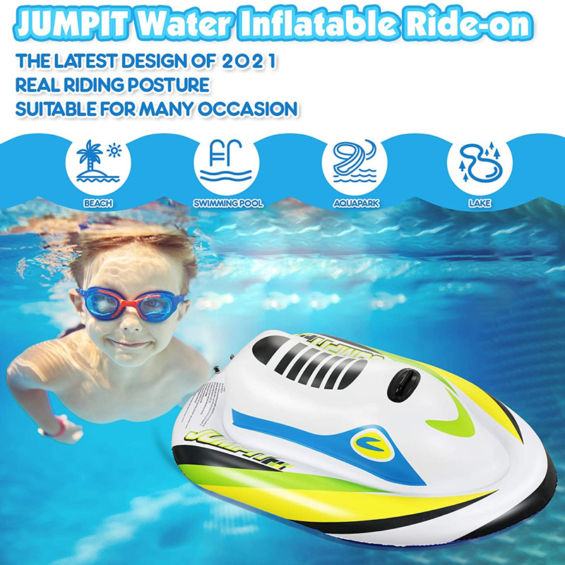 Water Inflatable Ride-on Toy for Kids Inflatable Swimming Pool Float Boys and Girls Gift