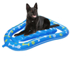 Multifunction New Design Thickened avocado inflatable pet dog float for outdoor or swimming ring 