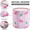 Flamingo Foldable Bathtub with Thermal Foam, Freestanding, Folding & Soaking Spa Bath Tub with Pillow for Small Spaces