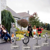 Inflatable Halloween Party Witch Hat Ring Toss Game Toy