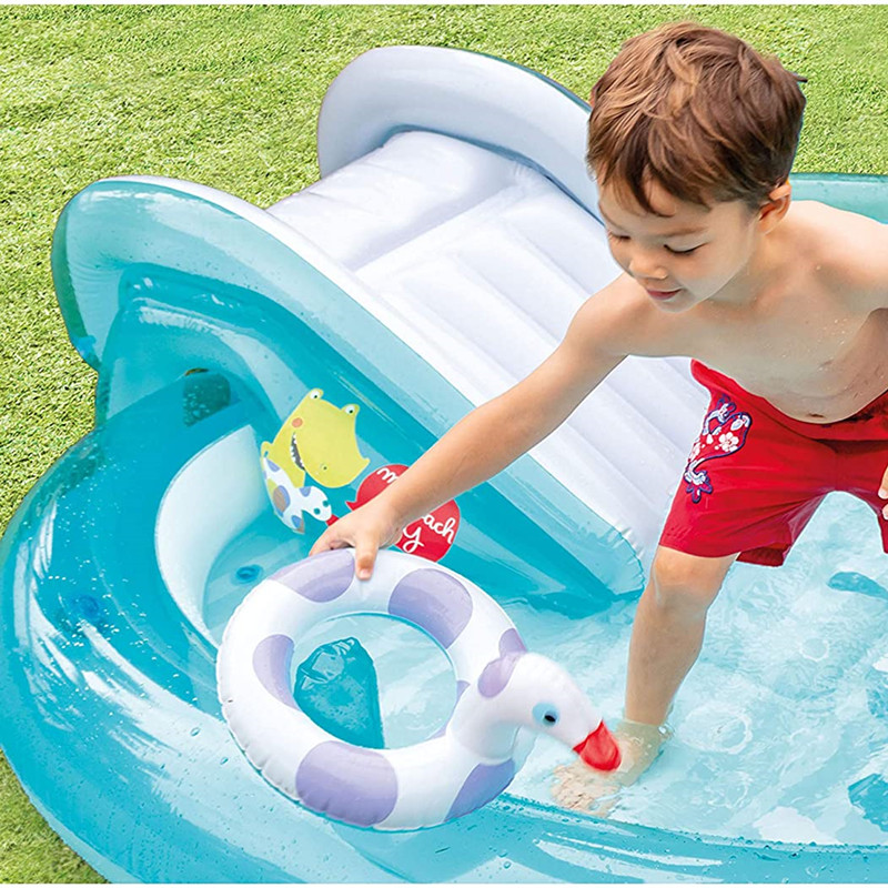 inflatable play center kids swimming pool for holiday party kids inflatable rectangular pool
