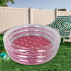 Inflatable Kiddie Pool Transparent Glitter Swimming Pool for Summer Fun Kids Baby Water Pool Pit Ball