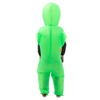 Factory Supply New Ghost Hugger Green Ghost Alien Halloween Party Spoof Performance Clothing ET Alien Inflatable Costumes