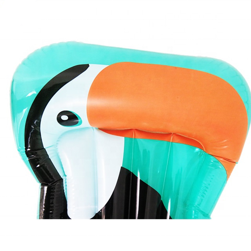 inflatable toucan floating toys pool inflatable float inflatable mattress for swimming 