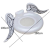 Adults Thickened Floating Row Large Angel Wings Floating Bed Children Inflatable Swimming Ring Toys
