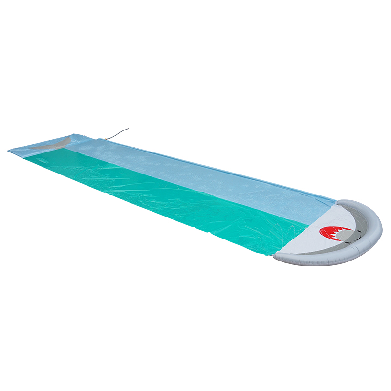 Outdoor Dual Racing Backyard PVC SHAKE Water Slide Summer Surfboard Funny Splash Pool