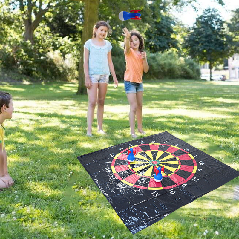 Inflatable Garden Floor Dart Game Mat Pad Toys for kids