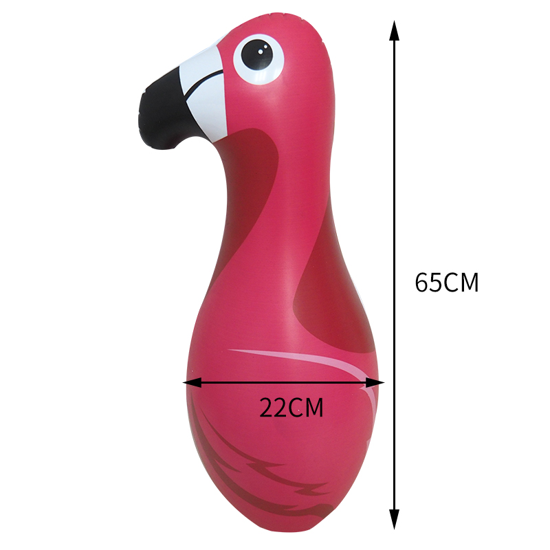  Inflatable Eco-Friendly Flamingo Bowling Set Toys for kids