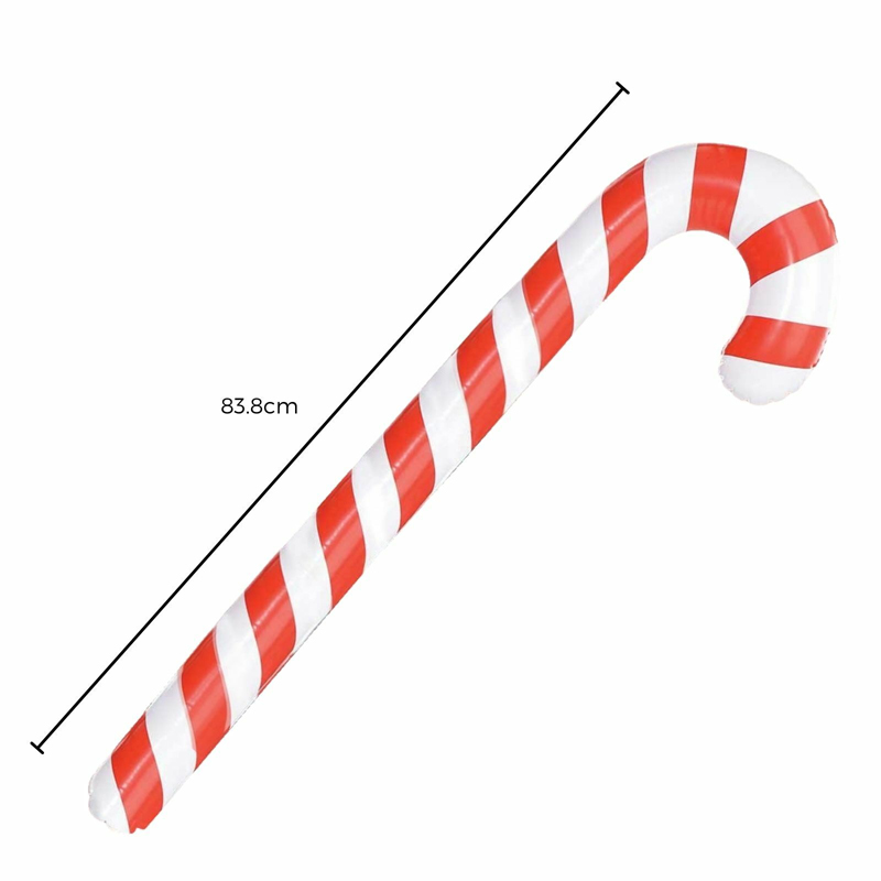 New Colorful Popular Christmas Decorations Inflatable Candy Cane For Sale