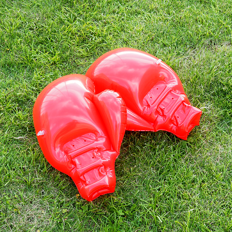  Inflatable Boxing Gloves Inflate toys Oversize 15 Inch Blow-Up Gloves Boxing Toys for Boys and Girls Fun Pretend Play