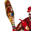 Inflatable Halloween Stick Game Blood Joker Toys for kids