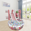 Colorful print Kiddie Swimming Pool Blow Up 3 Rings Round Baby Padding Pool for Outside and Indoor print Inflatable Pool